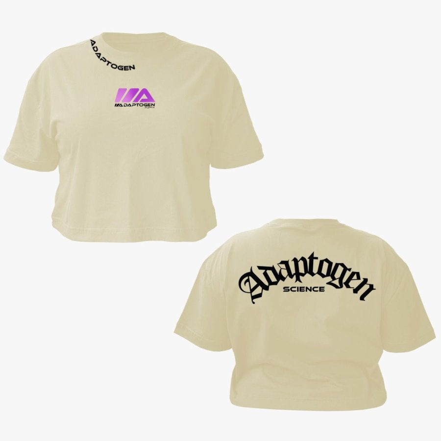 Cropped Oversized Holografico Off White