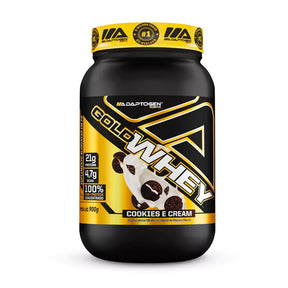 Gold Whey Pote Morango 900G