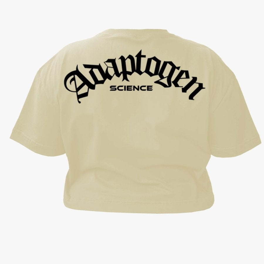 Cropped Oversized Holografico Off White
