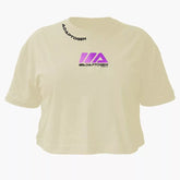 Cropped Oversized Holografico Off White